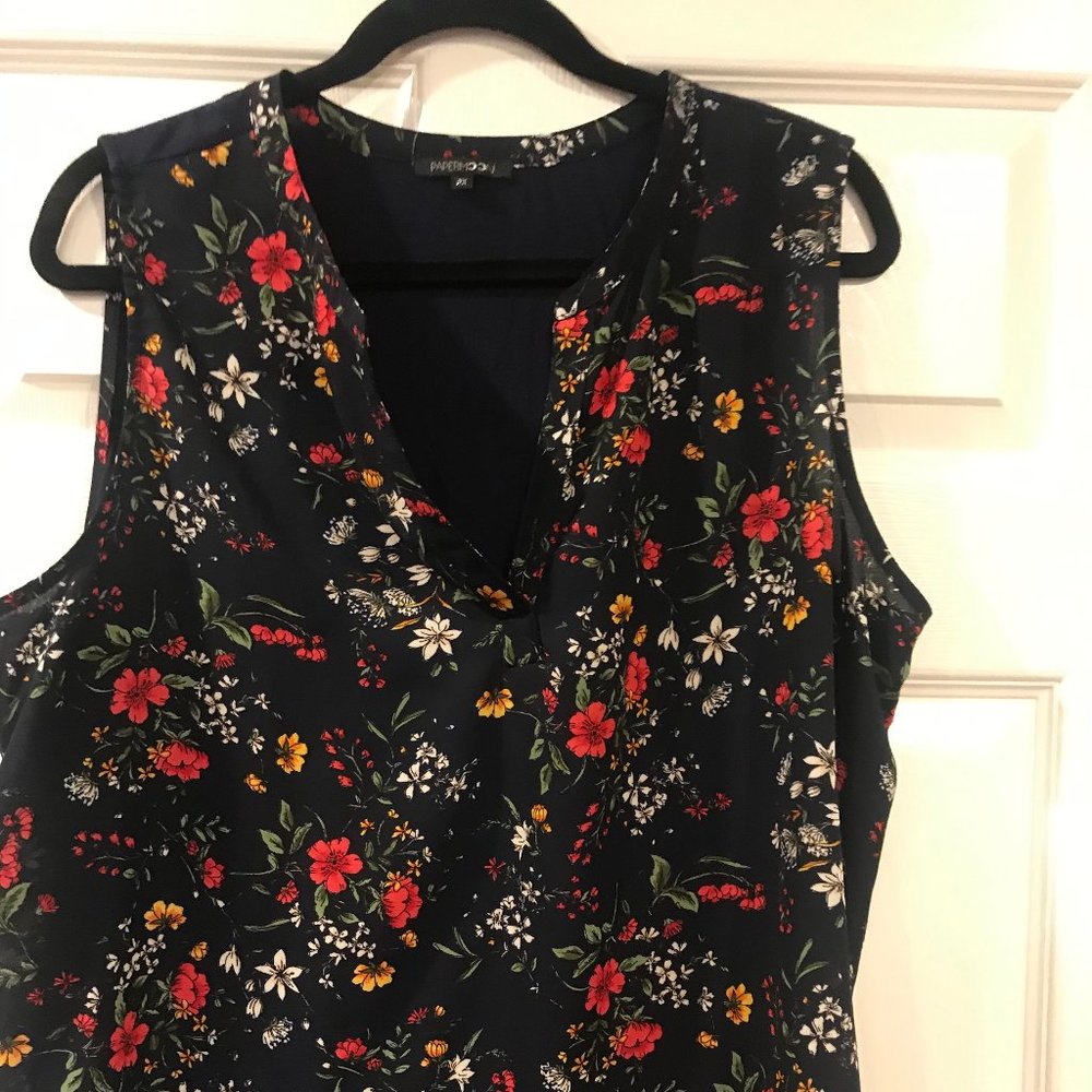 Papermoon Sleeveless Top (2X)